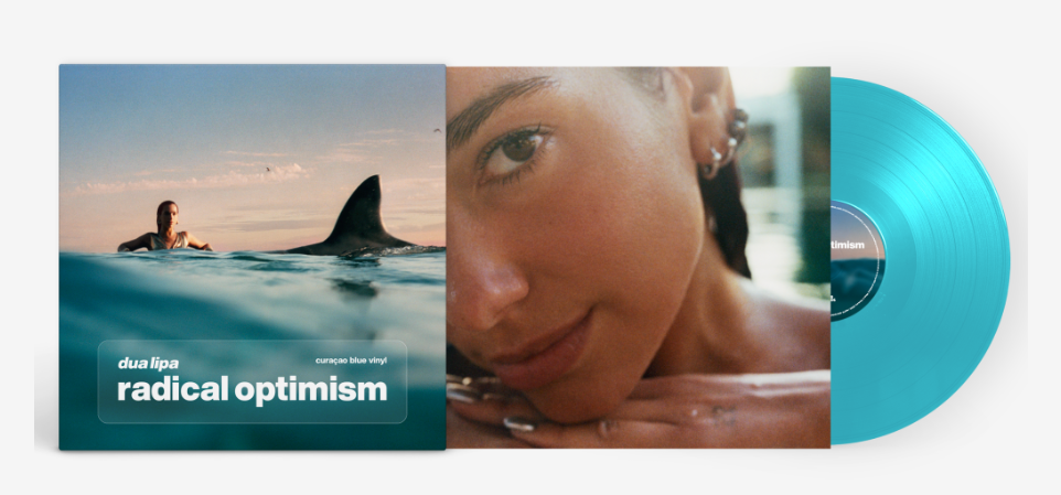 欧LP Dua Lipa Radical Optimism 5054197960574 Warner Records /00260 Dua Lipa – Radical Optimism – Vinyl (Blue [Sky Blue], LP