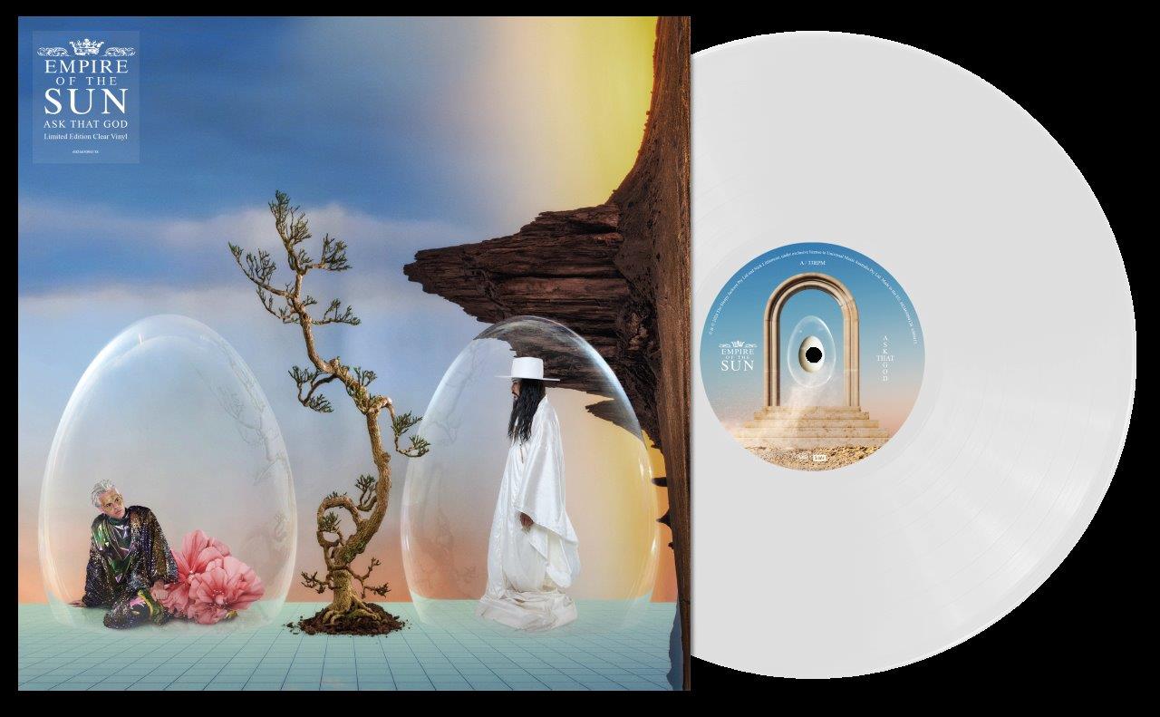 欧LP Empire Of The Sun Ask That God 602465094138 EMI, Capitol Records /00260 Empire Of The Sun – Ask That God – Vinyl (Clear, LP, Album