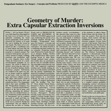 Load image into Gallery viewer, Earth x Black Noi$e - Geometry of Murder: The Extra Capsular Extraction Inversions
