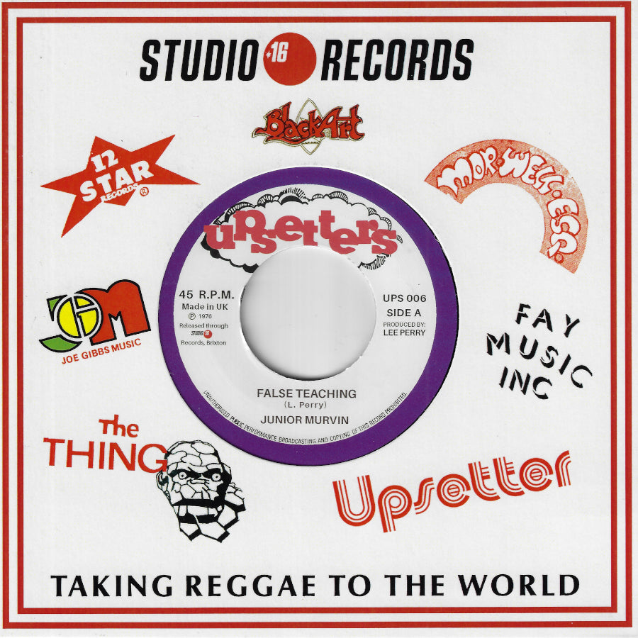 Junior Murvin / Upsetters - False Teaching / Teachers Dub