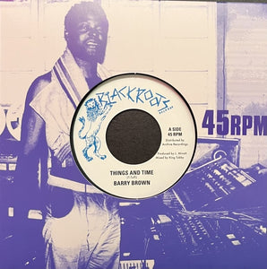 Barry Brown - Things And Time