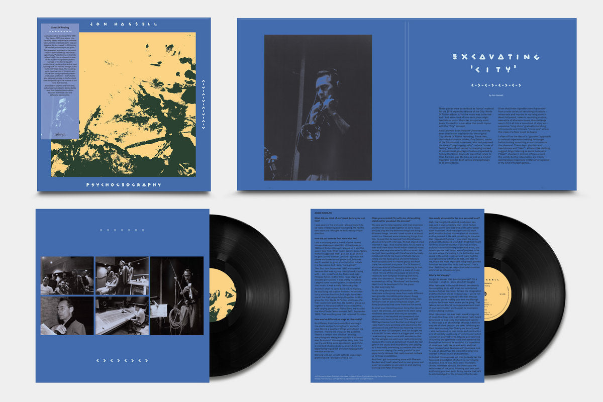 Jon Hassell – Psychogeography, 2x Vinyl LP Jon Hassell – Psychogeography, 2x Vinyl LP