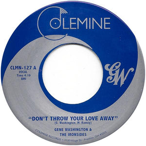 Gene Washington & The Ironsides - Don't Throw Your Love Away