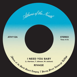 Rivage - I Need You Baby