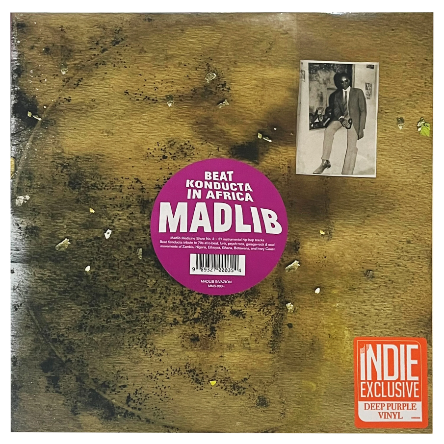 Madlib – Beat Konducta In Africa – 3 x Vinyl (Limited
