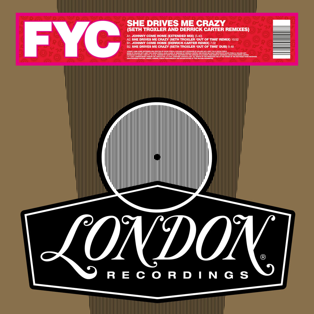 Fine Young Cannibals - She Drives Me Crazy (Derrick Carter And Seth Troxler Remixes)