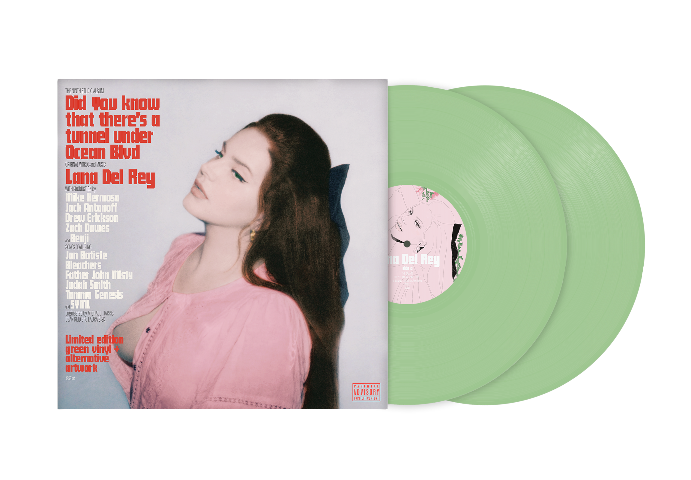 欧2LP Lana Del Rey Did You Know That Theres A Tunnel Under Ocean Blvd 4859195 Polydor /00520 Lana Del Rey - Did you know that there's a tunnel under