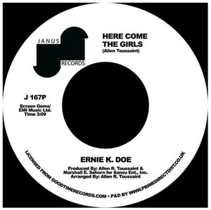 Ernie K. Doe - Here Come The Girls / Back Street Lover
