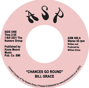 Bill Grace - Chances Go Round / Lonely