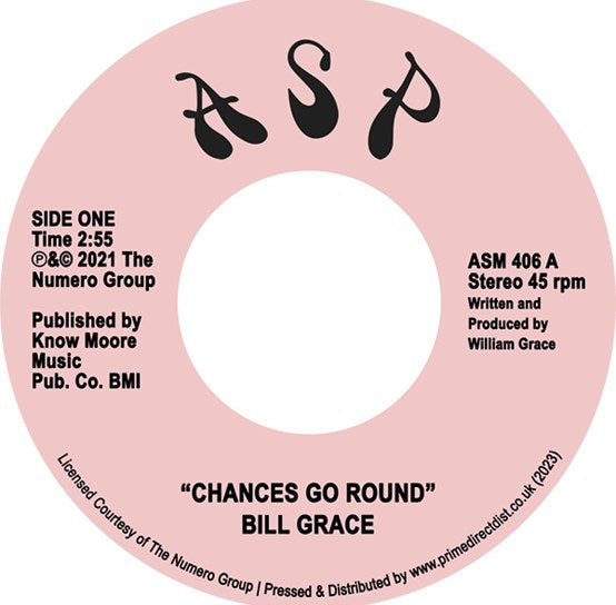 Bill Grace - Chances Go Round / Lonely