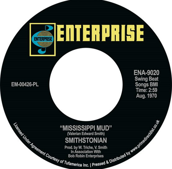 Smithstonian / Mississippi Mud b/w Just Sitting Smithstonian / Mississippi Mud b/w Just Sitting